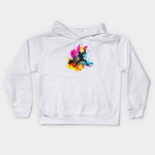 Stunt scooter freestyle ABSTRACT INWARD Kids Hoodie